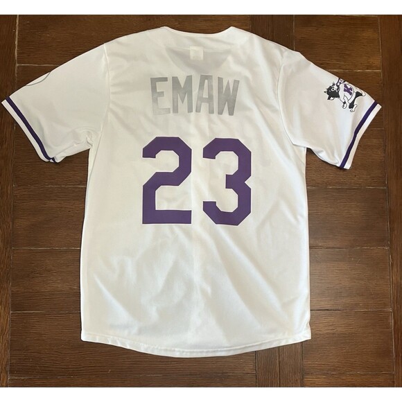 Kansas City Royals M K-State Wildcats Jersey SGA 23 White KSU Theme Night - Picture 5 of 5